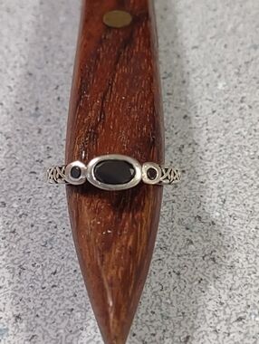 Silpada Black CZ Ring(7)
